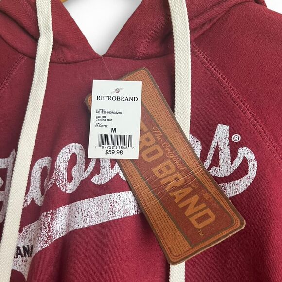 Unbranded Women's Burgundy and Red Hoodie - Picture 8 of 8